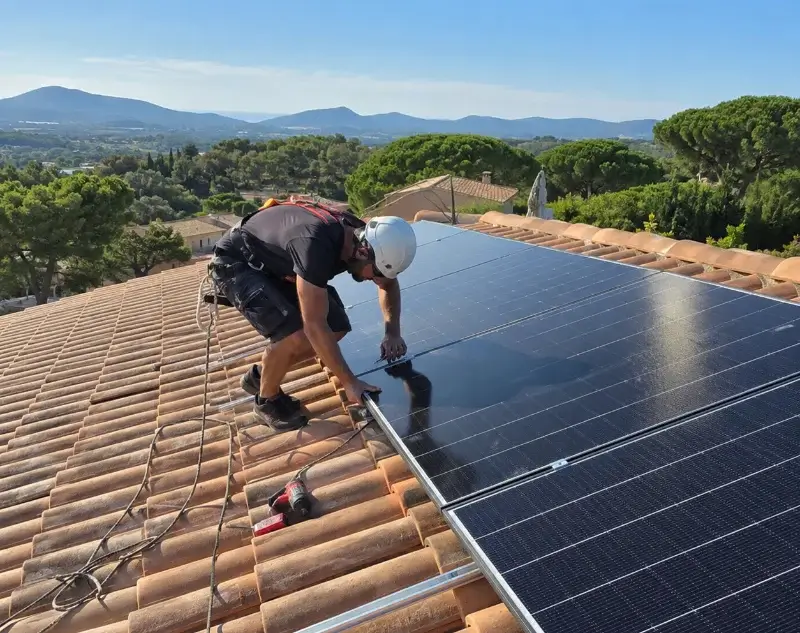 Installateur panneaux solaires Cézac — pose photovoltaïque sur toiture